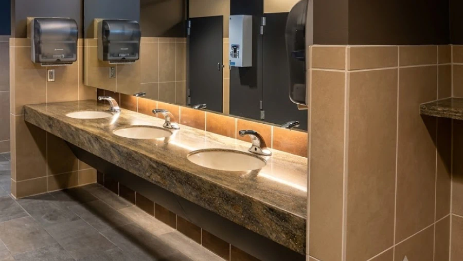Onyx Countertops and Showers